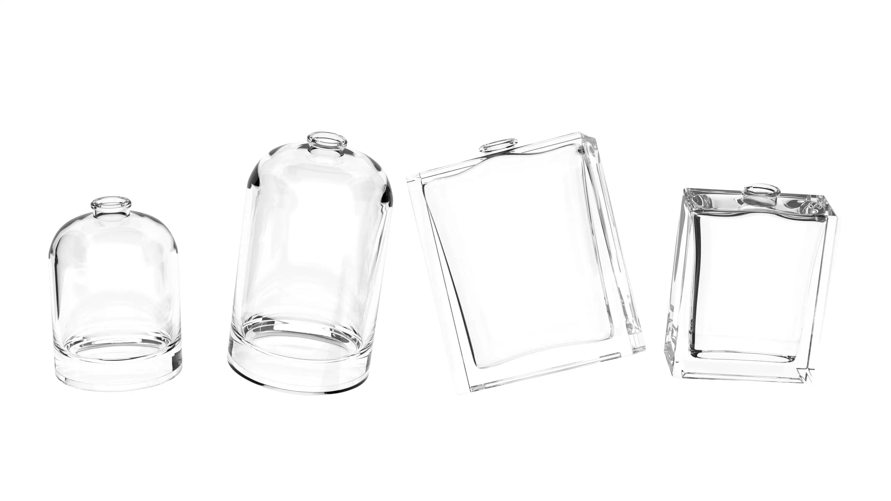 Prime Beard Glass Bottles Row